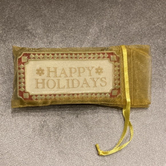 NWOT - Giftcraft Ceramic ❄️ Happy Holidays ❄️ Wall Hanging Plaque - Picture 7 of 8